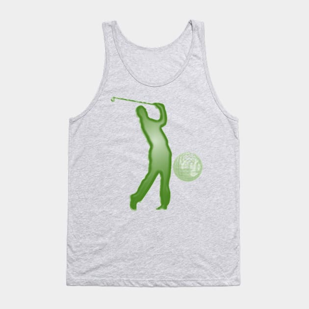 Golf Swing Tank Top by Moses77